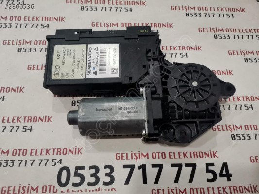 8E0959802E 105999-204/AUDİ A4 01-08 SAĞ ARKA CAM MOTORU