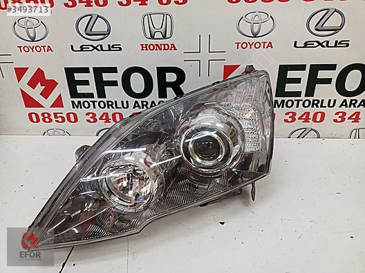 HONDA CRV SOL FAR ORJİNAL ÇIKMA YEDEK PARÇA 07-10