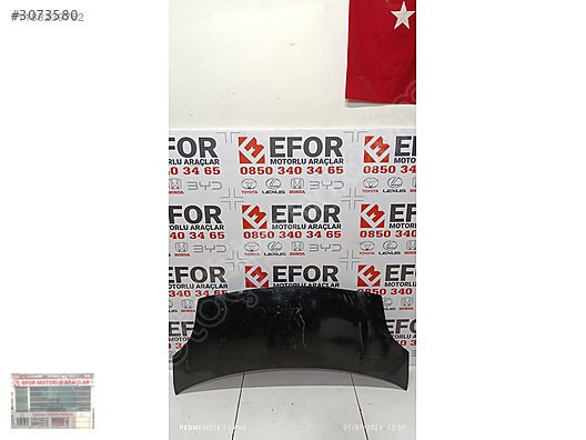 TOYOTA YARİS ORJİNAL ÇIKMA MOTOR KAPUTU 07-11