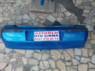 Volkswagen Polo 3 arka tampon orjinal 1999 2000