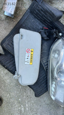 2011 NISSAN QASHQAİ ÇIKMA ORJİNAL SAĞ SOL GÜNEŞLİK