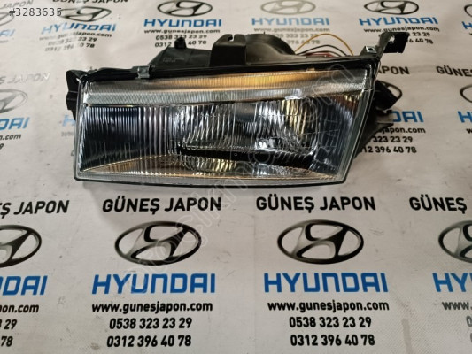 HYUNDAİ EXCEL ÖN SOL FAR DUYLU 1991-1994 SIFIR YENİ ÜRÜN