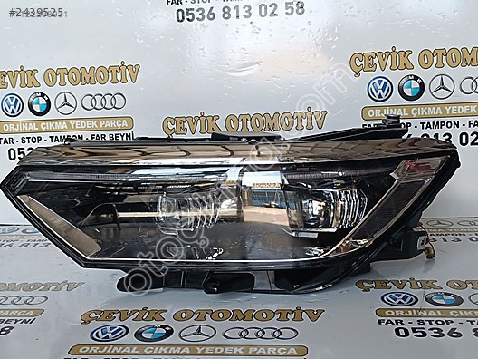 2016-2019 VW Passat B8 Sol Far - Uyumlu ve Çıkma Parça