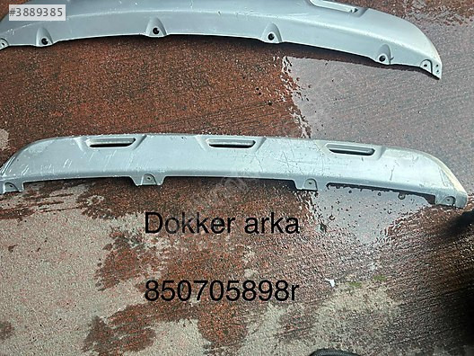 Dokker stepway arka tampon alt spoyler ORJİNAL 850705898r