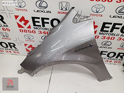 TOYOTA COROLLA SOL ÖN ÇAMURLUK ORJİNAL ÇIKMA YEDEK PARÇA 19-22