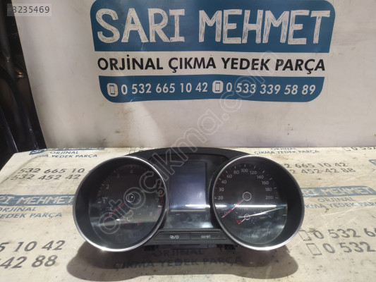 ÇIKMA VW POLO KİLOMETRE GÖSTERGE SAATİ 6C0920740 A