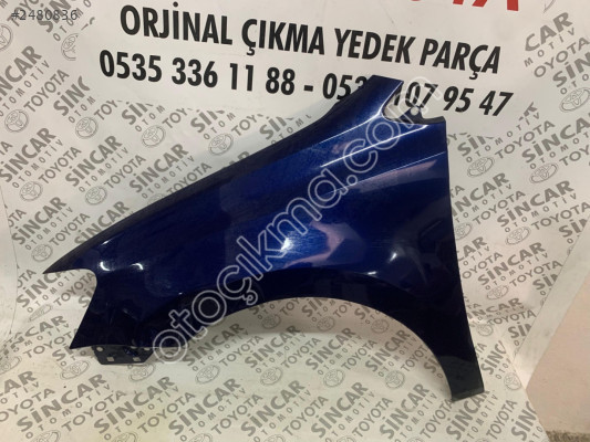 VW Polo 2010-2017 Sol Ön Çıkma Orjinal Çamurluk