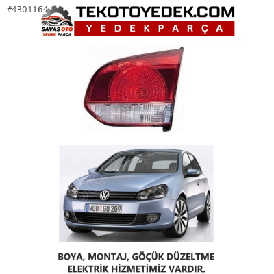 GOLF 6 ARKA İÇ STOP SAĞ SOL 2008 VE ÜZERİ / KAMPANYA