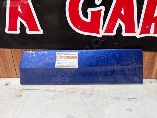 Volkswagen T-roc sol arka kapı bandı kapı dodik çıtası 2015 2019