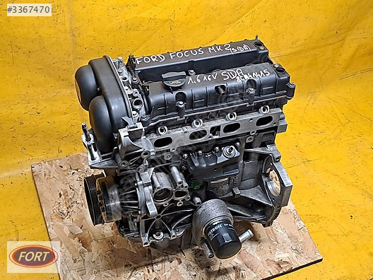 Ford Fiesta 2008-2012 Arası 1.6 Benzinli Çift Vanuslu Motor Dolu