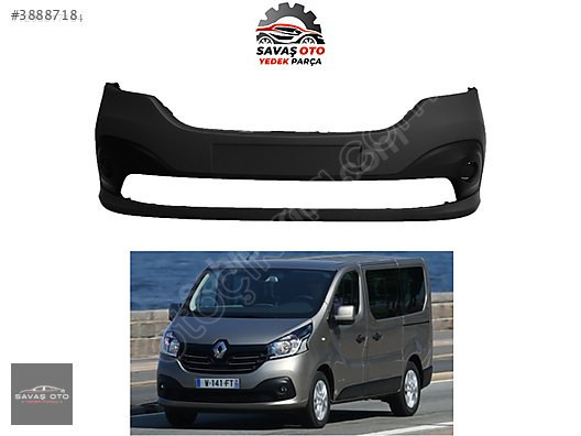 RENAULT TRAFİC ÖN TAMPON 2014+ CAMLI KASA İÇİN 620224925R