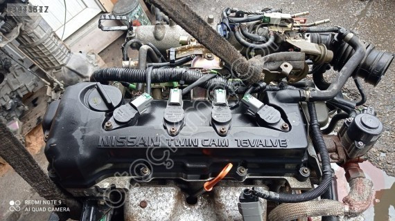Nissan Almera 1.8 otomatik komple motor