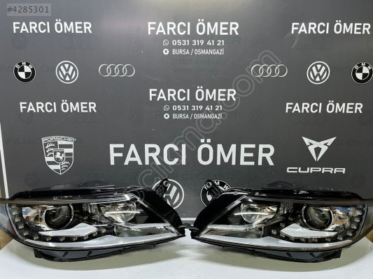 VOLKSWAGEN CC SAĞ- SOL ÖN FAR SIFIR LEDLİ MERCEKLİ ZENON