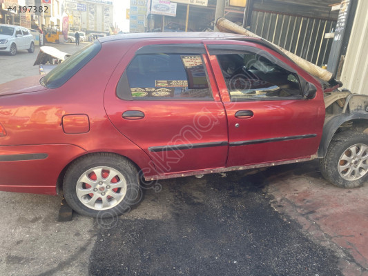 FİAT ALBEA SAĞ İKİ KAPI ATEŞ KIRMIZI ÇIKMA