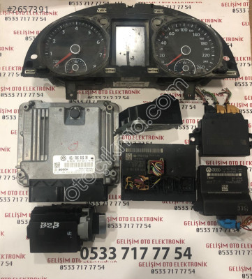 3C0920872F 06J906026BK 3C0905861G VW PASSAT 1.8 TSİ SET