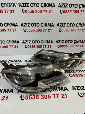 PEUGEOT 301 SAĞ SOL TAKIM FAR ORJİNAL ÇIKMA