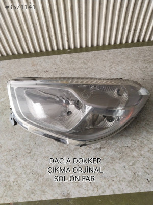DACIA DOKKER LODGY ÇIKMA ORJİNAL SOL ÖN FAR