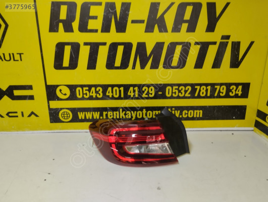 265557082R RENAULT TALİANT SOL DIŞ STOP LEDLİ ORJ RENKAY OTO