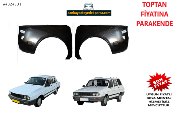 R12 TOROS SAĞ/SOL ÖN ÇAMURLUK SIFIR ADET FİYAT 7752188473