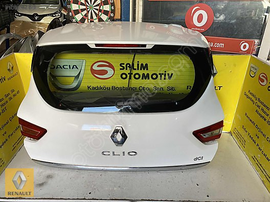 RENAULT CLIO 4 SÖKME BEYAZ DOLU BAGAJ VE DİĞER PARÇALARI