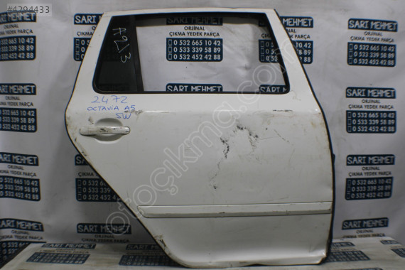 ÇIKMA SKODA OCTAVİA A5 SW SAĞ ARKA KAPI 2472