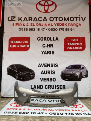 2013-2016 TOYOTA AURİS ÇIKMA ORJİNAL ÖN TAMPON