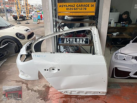 FLUENCE SAĞ ARKA KAPI ORJİNAL