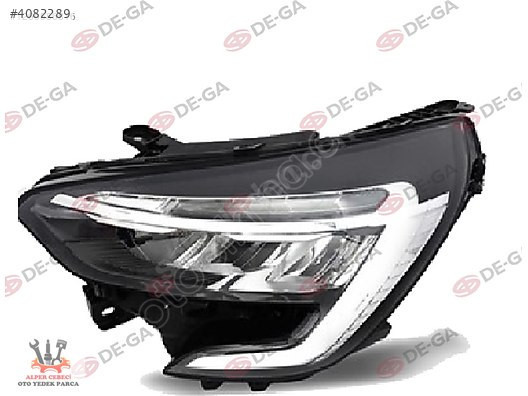 RENAULT CLİO 5 SOL FAR.LED.SİYAH 2020-2024