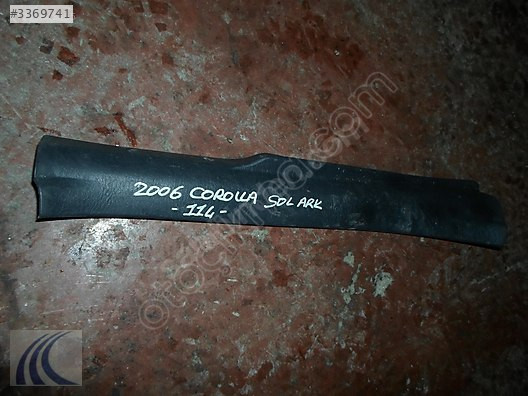 TOYOTA COROLLA HB 2006 ÇIKMA SOL ARKA MARŞBEL PLASTİĞİ
