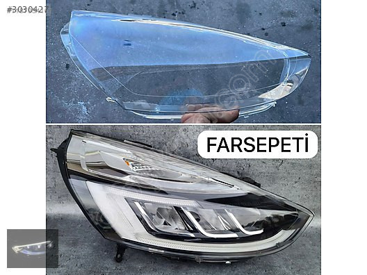 RENAULT CLİO 4 SAĞ FAR CAMI SIFIR 2012-2019