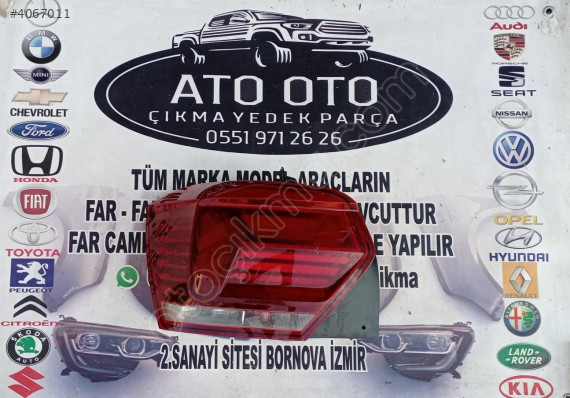 VOLKSWAGEN POLO ORJINAL CIKMA SOL STOP