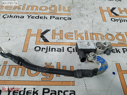 HYUNDAİ KONA ORJİNAL AKÜ ŞASE KABLOSU EKSİ BEYİNLİ - 37180-J9500