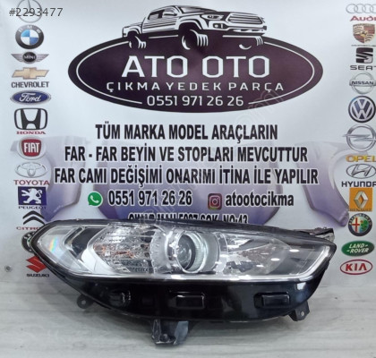 FORD MONDEO ORJINAL ÇIKMA SAĞ FAR