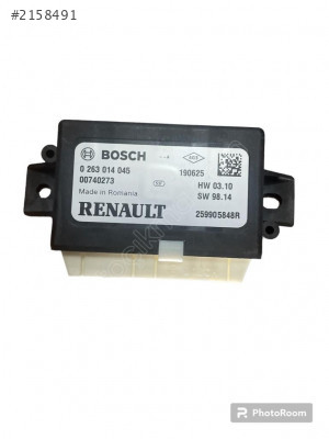 0263014045 259905848R PARK YARDIM BEYNİ RENAULT CLİO V CAPTU