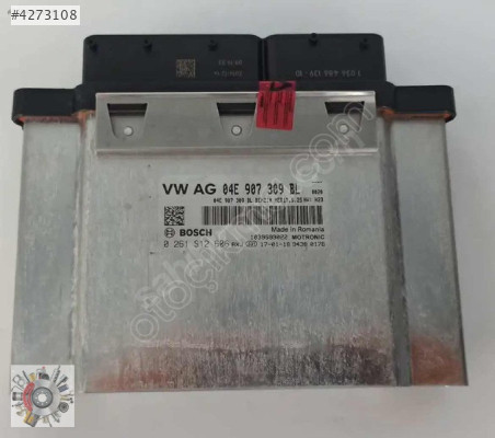 04E907309BL 0261S1606 VOLKSWAGEN GOLF 1.2 MOTOR BEYNİ