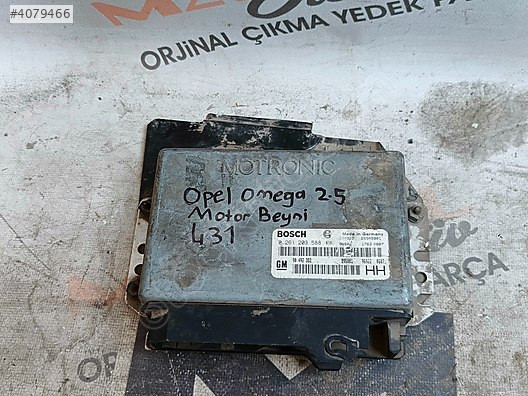 OPEL OMEGA 2.5 MOTOR BEYNİ ECU 0261203588 0 261 203 588
