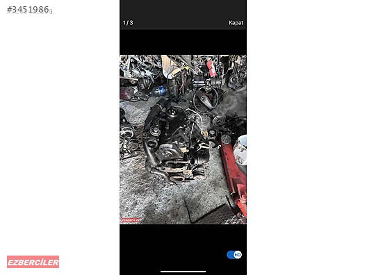 Volkswagen Caddy 1.9TDİ BJB Komple Motor