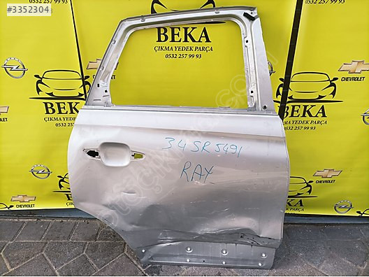 OPEL GRANDLAND X SAĞ ARKA KAPI GRİ ÇIKMA ORJİNAL YEDEK PARÇA