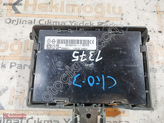 RENAULT CLİO 3 KONFOR MODÜLÜ BEYNİ 8201054119 21669392-8 BCM