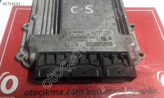 0281016416 9666149080 Peugeot 807 2.2 HDI Motor Beyni