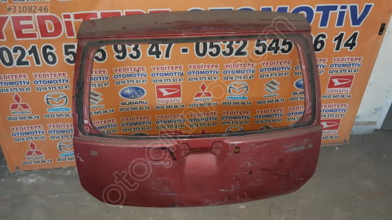 daihatsu sirion bagaj kapağı