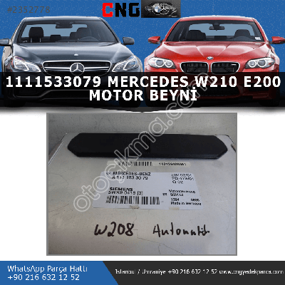 1111533079 mercedes w210 e200 motor beyni