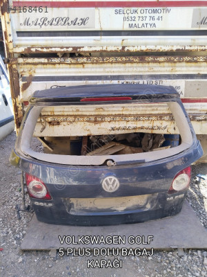 VOLKSWAGEN GOLF 5 PLUS ORJİNAL DOLU BAGAJ KAPAĞI