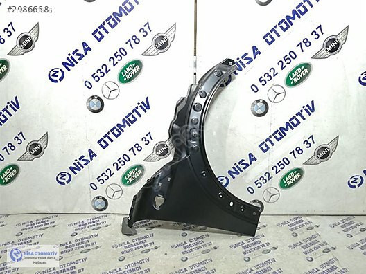 MİNİ COOPER R55 R56 R57 KASA SAĞ ÖN ÇAMURLUK SIFIR 41352754726