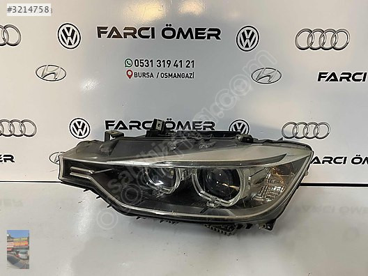 BMW F30 XENON ÖN SOL FAR ORJİNAL HATASIZ FAR DOLU