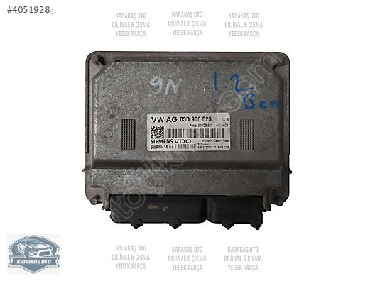 VOLKSWAGEN POLO SKODA FABİA SEAT İBİZA 1.2 MOTOR BEYNİ 03D906023