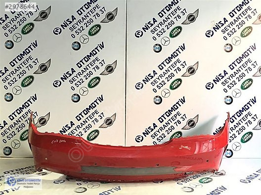MERCEDES CLA W117 KASA AMG ARKA TAMPON ORJ ÇIKMA A1178851525