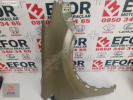 TOYOTA RAV4 SIFIR ORJ SAĞ ÖN ÇAMURLUK