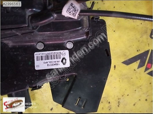 RENAULT MEGANE 4 SAĞ ÖN KAPI KİLİDİ ORİJİNAL ÇIKMA 16943019