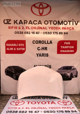 2019-2025 TOYOTA COROLLA ÇIKMA ORJINAL ÖN KAPUT
